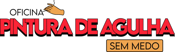 logo oficina pintura de agulha sem medo